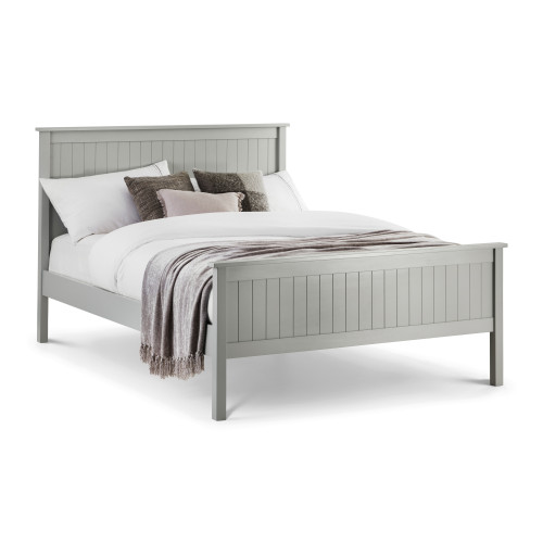 Maine Dove Grey Bed - King (D208 x W164 x H110cm)