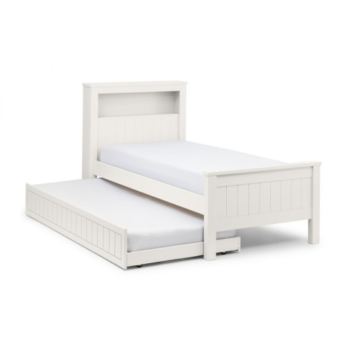 Maine Surf White Under Bed - Single (D96 x W189 x H29cm)