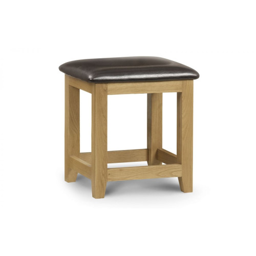 Marlborough Oak Dressing Stool (D44 x W46 x H47cm)