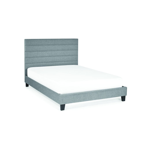 Merida Grey Linen Beds