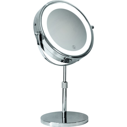 Corby of Windsor Winchester Freestanding Illuminating Mirror - Chrome
