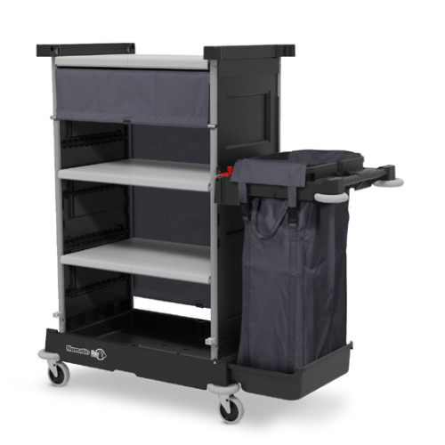 Numatic VersaCare NuKeeper Twin Trolley with Two Shelf and Single Bag Storage