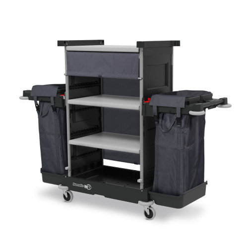Numatic VersaCare NuKeeper Twin Trolley with Two Shelf and Twin Bag Storage