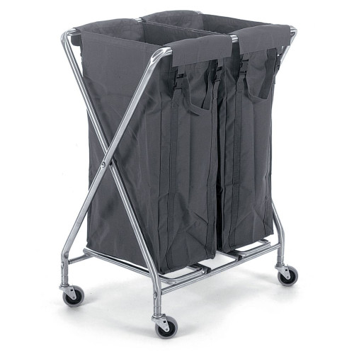 Numatic VersaCare Servo-X Linen Trolley 100+100 Litre (H96 x W46 x D76cm)