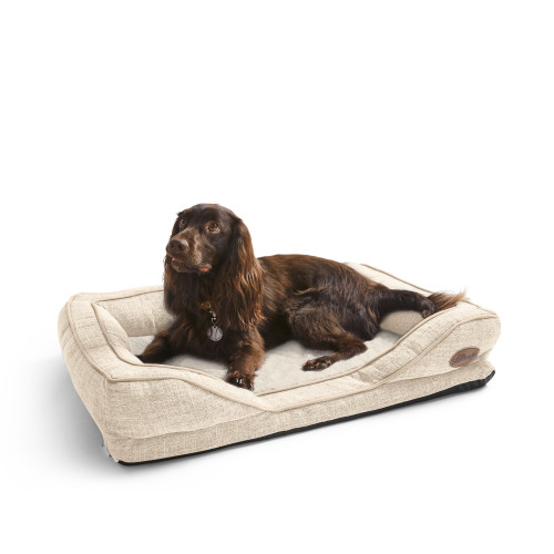 Silentnight Orthopaedic Pet Bed - Natural - Medium (D80 x W59 x H18cm)