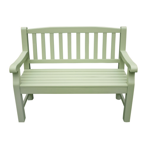 Porto Sage Green 2 Seater Bench (Turnbury)