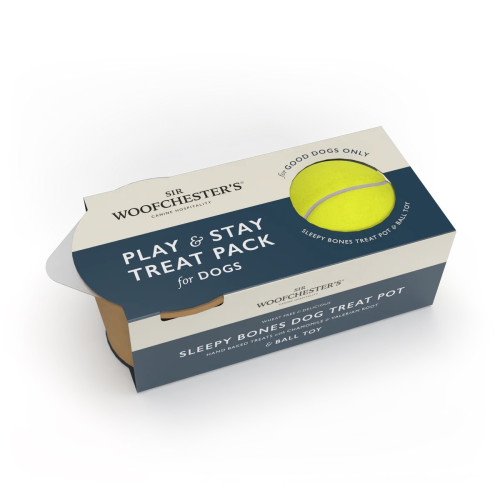Sir Woofchester's Play & Stay Treat Pack (Box of 6)