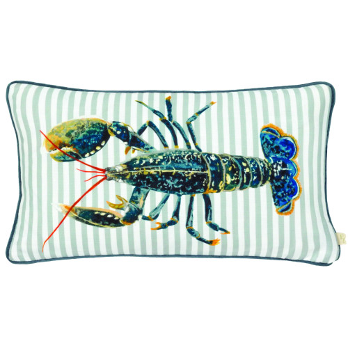 Lobster Piped Multicolour Rectangular Cushion 40 x 60cm