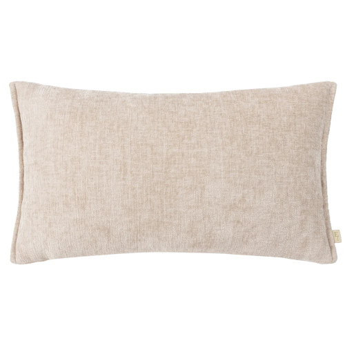 Cream Polyester Rectangle Cushion 30 x 50 cm