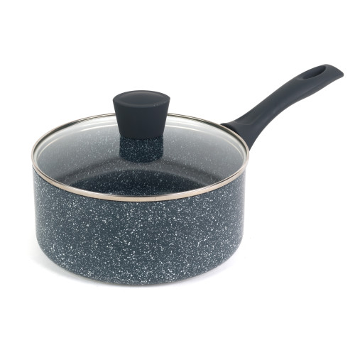 Russell Hobbs Nightfall Stone Saucepan - 16cm