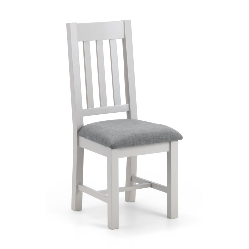 Richmond Elephant Grey Dining Chair (D46 x W43 x H105cm)
