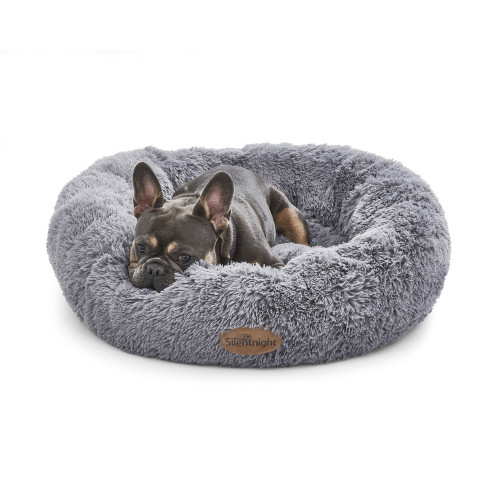 Silentnight Calming Donut Pet Bed - Grey