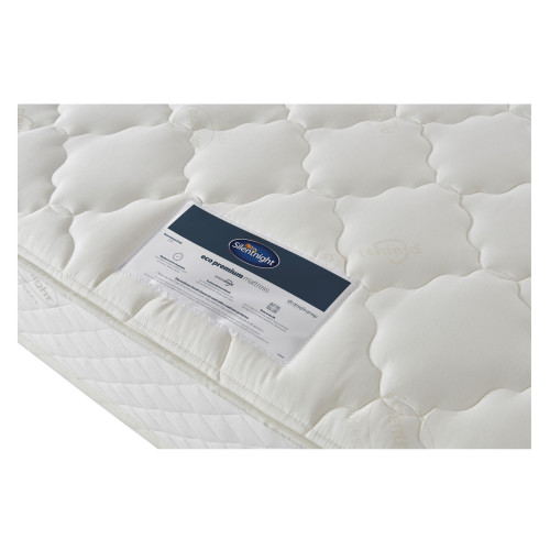 6ft x 6ft 6" or 180 x 200cm Zipped Silentnight Hospitality Eco Premium Mattress