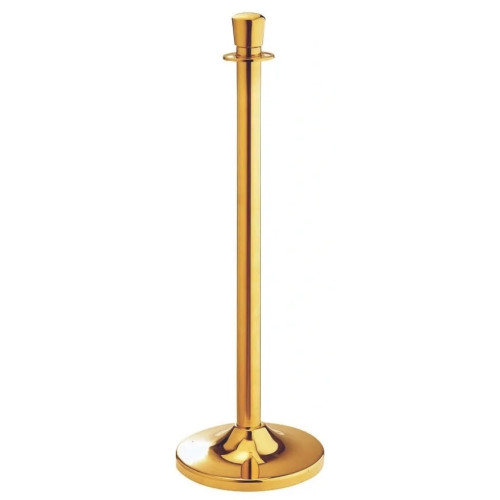 Gold Stanchion Crowntop 32 x 32 x 100cm
