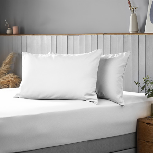 Silentnight Supersoft Microfibre Duvet Cover 90gsm - White