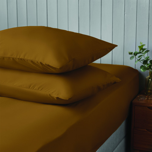 Silentnight Supersoft Pillowcase - Terracotta