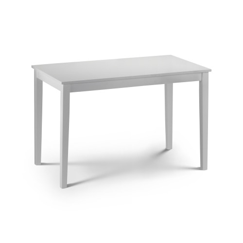Taku White Rectangular Dining Table (D65 x W114 x H76cm)