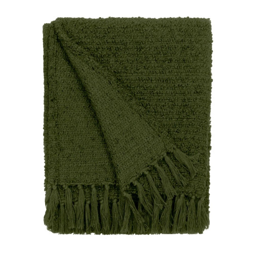 Yard Candar Textured Boucle Throw 130 x 170cm - Khaki