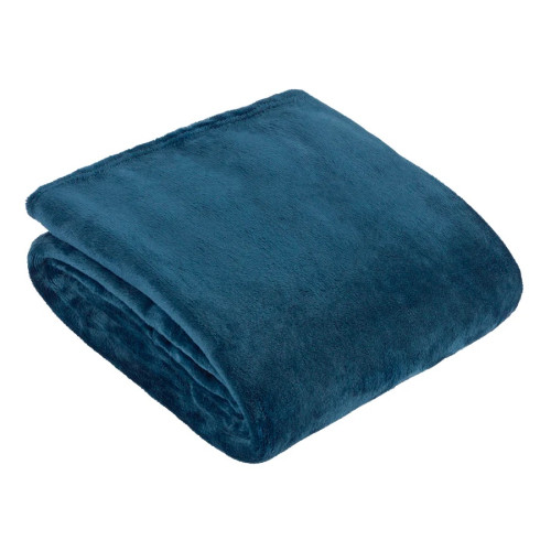 Furn Harrow Fleece Throw 140 x 180cm - Midnight
