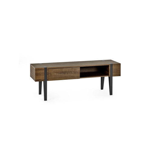 Troy Brown Wood Effect TV Unit (D40 x W140 x H50.5cm)