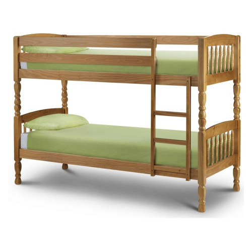 Lincoln Pine Bunk Bed - Two Singles (D85 x W202 x H156cm)
