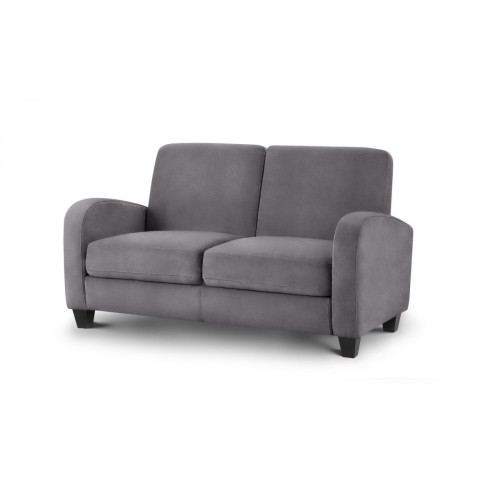Vivo Dusk Grey Chenille Sofa Bed (D88-120 x W166 x H88cm)