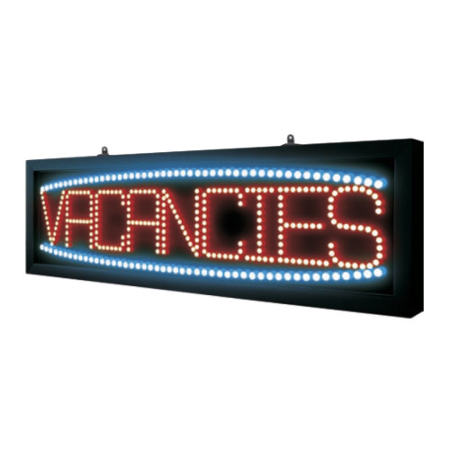 Vacancies LED Indoor Display Sign 61 x 18 x 4cm