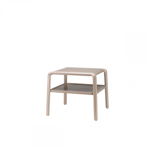 Vela Side Table in Dove Grey