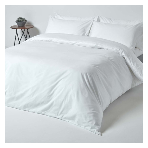 Egyptian Cotton Single Fitted Sheet - White