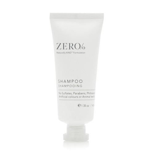 Zero% Shampoo Tube 40ml (Box of 200)