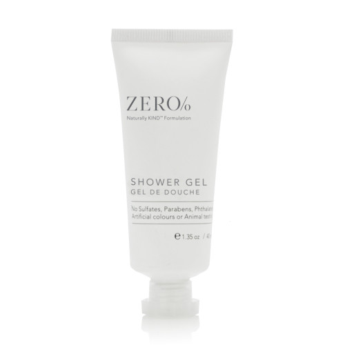 Zero% Shower Gel Tube 40ml (Box of 200)