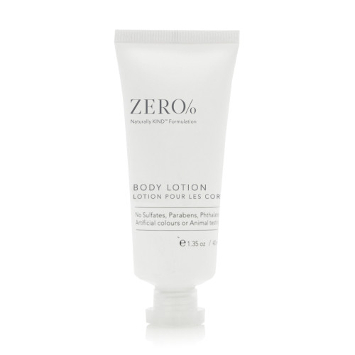 Zero% Body Lotion Tube 40ml (Box of 200)