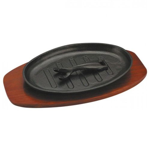 Oval Sizzler Platter 34 x 19cm