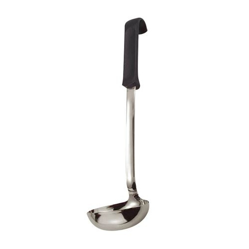 Black Plastic Handled Ladle