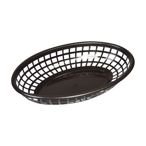 Fast Food Basket 26 x 18cm - Black (Box of 6)