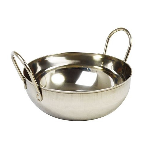 Stainless Steel Balti Dish 15 x 19cm