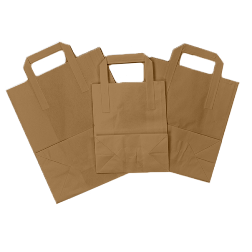 Kraft Paper Carrier Bag - Large (Box of 250)