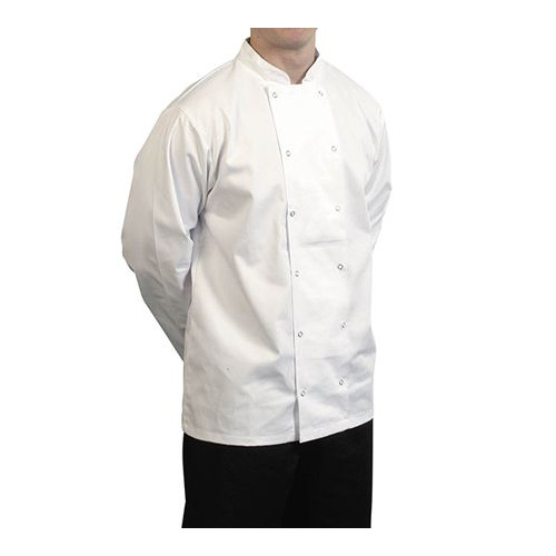 Chef White Long Sleeve Jacket - Medium