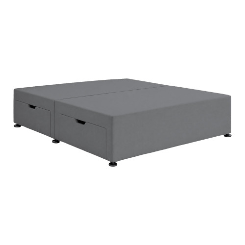 Standard Divan Bed Base 2 Drawer - 4ft 3" x 6ft 3"