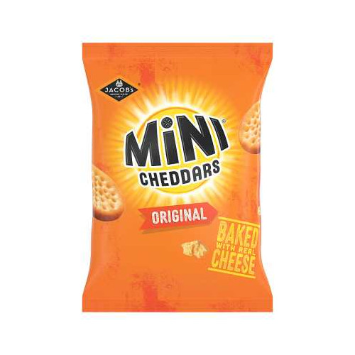 Jacob's Mini Cheddars Original 35g (Box of 44)