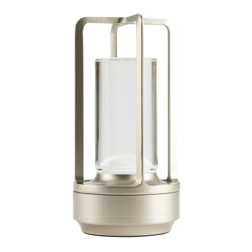 Industrial LED Cordless Table Lamp 18cm - Steel