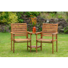 Napoli Wooden 2 Seater Companion Set