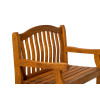 Lytham Wooden 2 Seater Bench