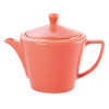 Seasons Conic Teapot 500ml Replacement Lid in Coral (Box of 6)