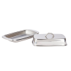KitchenCraft Stainless Steel Butter Dish