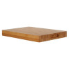Wooden Chopping Board with Built In Handles (H4 x W40 x D28cm)