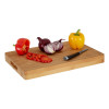 Wooden Chopping Board with Built In Handles (H4 x W40 x D28cm)