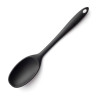 Black Silicone Spoon 28cm
