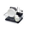 KitchenCraft Chrome Plated Dish Drainer (H15.4 x W43 x D30.5cm)