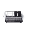 KitchenCraft Chrome Plated Dish Drainer (H15.4 x W43 x D30.5cm)